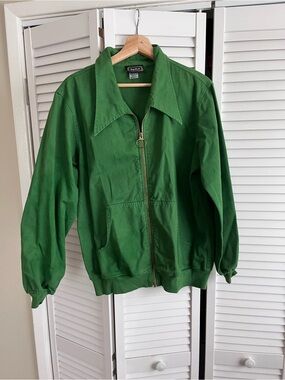 Big Bud Press Green Bomber Jacket